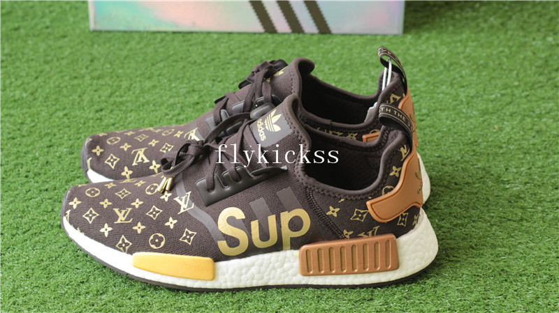 Supreme LVS X Adidas NMD XR1 PK Brown